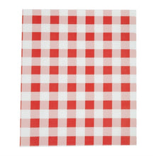 Afbeelding in Gallery-weergave laden, Rood Gingham vetvrij papier 31x38cm (200 stuks)