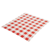 Afbeelding in Gallery-weergave laden, Rood Gingham vetvrij papier 31x38cm (200 stuks)