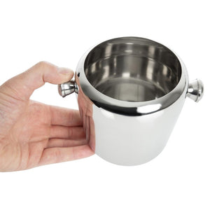 Olympia mini ijsemmer RVS 1L 11,5(h) x 12,5(Ã~)cm