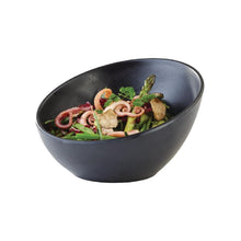 Afbeelding in Gallery-weergave laden, Aps Zen Melamine Ronde Schuine Kom Zwart 300ml