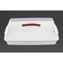 Afbeelding in Gallery-weergave laden, Curver bewaardoos met handvat wit 450mm