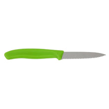 Afbeelding in Gallery-weergave laden, Victorinox gekarteld schilmesje groen 8cm