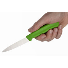 Afbeelding in Gallery-weergave laden, Victorinox gekarteld schilmesje groen 8cm