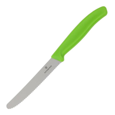 Victorinox gekarteld tomatenmes groen 11cm