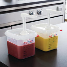 Afbeelding in Gallery-weergave laden, Araven sausdispenser GN 1/6 transparant 2,6L