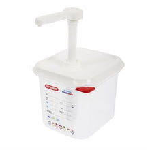 Afbeelding in Gallery-weergave laden, Araven sausdispenser GN 1/6 transparant 2,6L