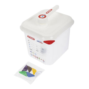 Araven sausdispenser GN 1/6 transparant 2,6L
