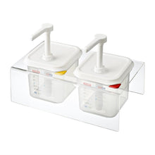 Afbeelding in Gallery-weergave laden, Araven sausdispensers GN 1/6 transparant 2,6L (2 stuks)