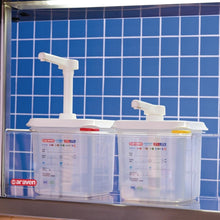 Afbeelding in Gallery-weergave laden, Araven sausdispensers GN 1/6 transparant 2,6L (2 stuks)