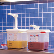Afbeelding in Gallery-weergave laden, Araven sausdispensers GN 1/6 transparant 2,6L (2 stuks)