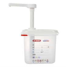 Afbeelding in Gallery-weergave laden, Araven sausdispensers GN 1/9 transparant 1,5L (3 stuks)