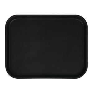 Cambro Camtread rechthoekig antislip glasvezel dienblad zwart 45,7cm