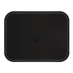 Cambro Camtread rechthoekig antislip glasvezel dienblad zwart 45,7cm