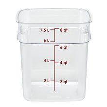 Afbeelding in Gallery-weergave laden, Cambro 7,6L FreshPro Camsquare voedselvoorraadpot