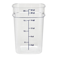 Afbeelding in Gallery-weergave laden, Cambro FreshPro Camsquare vershouddoos 20.8Ltr