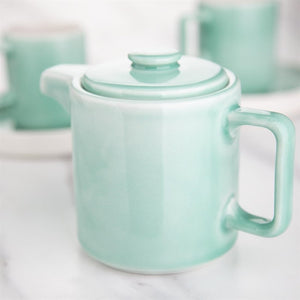 Olympia Fondant theepot mint groen 450ml (2 stuks)