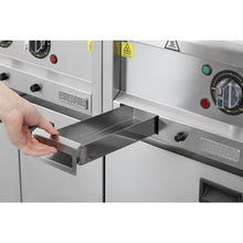 Afbeelding in Gallery-weergave laden, Buffalo 600-serie geribbeld elektrische bakplaat 400 mm