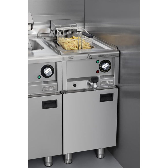 Buffalo 600-Serie Elektrische Friteuse, 8 Liter