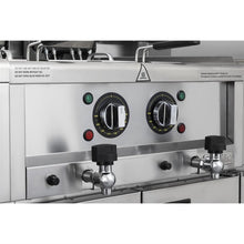 Afbeelding in Gallery-weergave laden, Buffalo 600-serie elektrische friteuse met dubbele tank, 2 x 8 liter