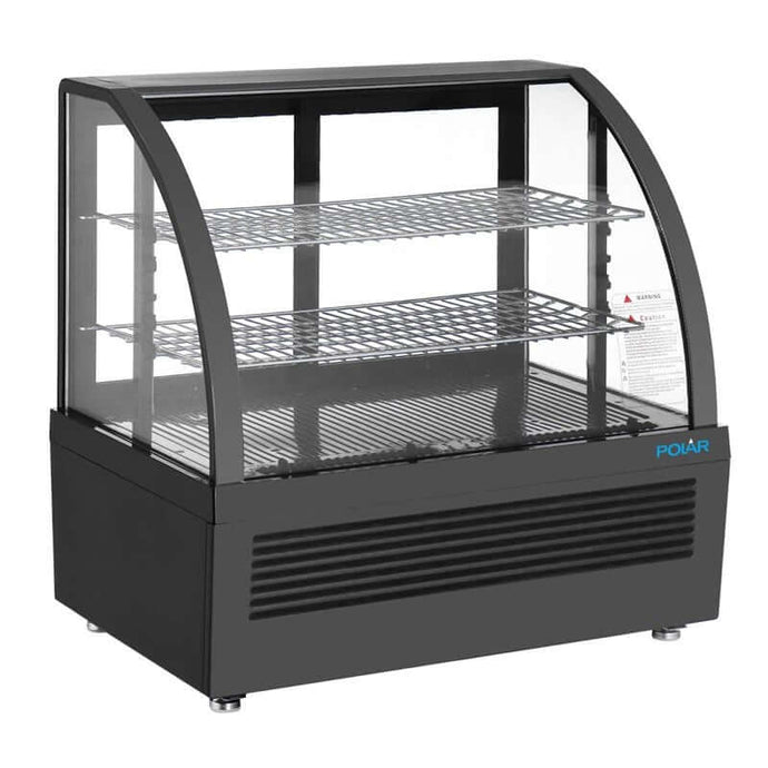 Polar C-Serie Tafelmodel Koelkast Zwart 100Ltr