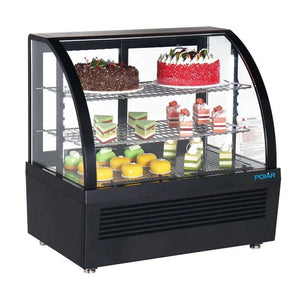 Polar C-Serie Tafelmodel Koelkast Zwart 100Ltr