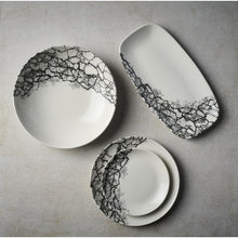 Afbeelding in Gallery-weergave laden, Churchill Kintsugi Accents Quartz Black Evolve  coupe bord 22 cm pak van 12