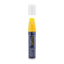 Afbeelding in Gallery-weergave laden, Securit Waterproof krijtstift (Glas + Krijtbord) in geel met 7-15mm penpunt