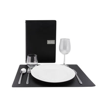 Afbeelding in Gallery-weergave laden, Securit Leather Range Raw Bonded lederen placemat