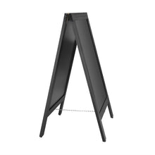 Afbeelding in Gallery-weergave laden, Olympia stoepplank zwart houten frame 500x850mm