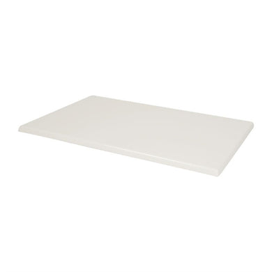 Bolero rechthoekig tafelblad wit 120 x 80cm