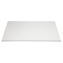 Afbeelding in Gallery-weergave laden, Bolero rechthoekig tafelblad wit 120 x 80cm