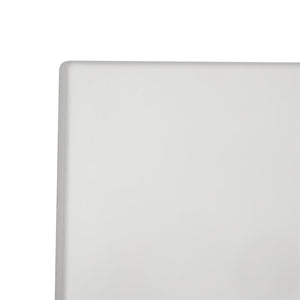Bolero rechthoekig tafelblad wit 120 x 80cm