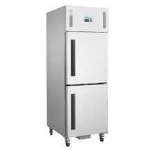 Afbeelding in Gallery-weergave laden, Polar g-serie staande koelkast met dubbele deuren 600ltr
