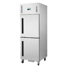Afbeelding in Gallery-weergave laden, Polar g-serie staande koelkast met dubbele deuren 600ltr