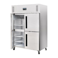 Afbeelding in Gallery-weergave laden, Polar G-serie Gastro 2-deurs koeling met gedeelde deuren 1200L