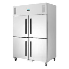 Afbeelding in Gallery-weergave laden, Polar G-serie Gastro 2-deurs koeling met gedeelde deuren 1200L