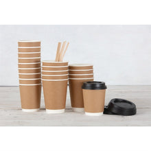 Afbeelding in Gallery-weergave laden, Fiesta Recyclable deksel zwart voor Fiesta Recyclable 225ml koffiebekers (1000 stuks)