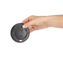 Afbeelding in Gallery-weergave laden, Fiesta Recyclable deksel zwart voor Fiesta Recyclable 340ml en 455ml koffiebekers (50 stuks)