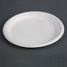 Afbeelding in Gallery-weergave laden, Fiesta Compostable composteerbare bagasse borden 26cm (50 stuks)