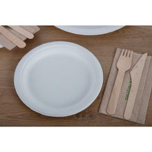 Afbeelding in Gallery-weergave laden, Fiesta Compostable composteerbare bagasse borden 17,9cm (50 stuks)