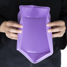 Afbeelding in Gallery-weergave laden, Hygiplas flexibele siliconen vierkante bakvorm, paars (allergeen), 245 x 245 mm