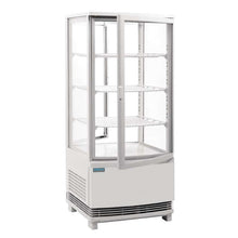 Afbeelding in Gallery-weergave laden, Polar C-Series Energie-EfficiÃ«nte Koelkast Met Gebogen Deur Wit 86Ltr
