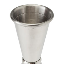 Afbeelding in Gallery-weergave laden, Beaumont RVS Gestreepte Jigger Maat 20ml/40ml