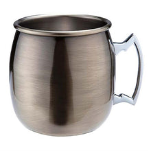 Afbeelding in Gallery-weergave laden, Beaumont gebogen Moscow Mule mok met antieke koperen afwerking 500ml