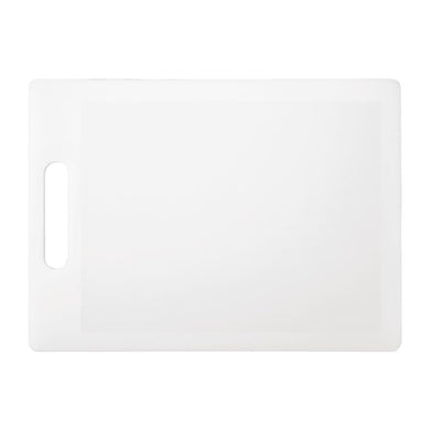 Nisbets Essentials polypropyleen snijplank wit 340 x 255 x 7mm