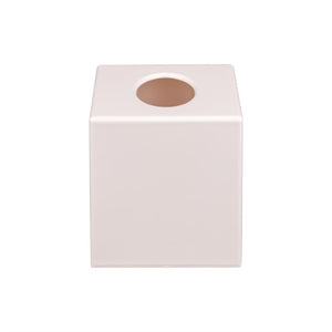 Witte vierkante tissue box