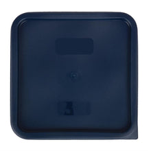 Afbeelding in Gallery-weergave laden, Cambro Camsquare deksel voor voedseldoos blauw
