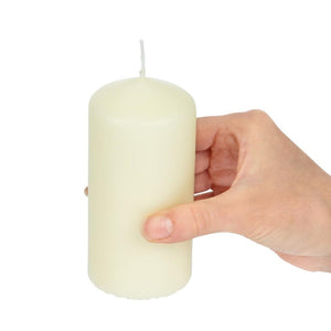 Bolsius stompkaarsen ivoor 120(H)mm (12 stuks)