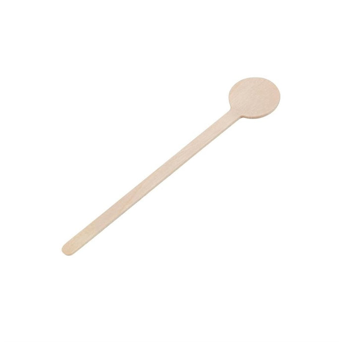 Fiesta Compostable biologisch afbreekbare houten cocktail roerstaafjes 10cm (100 stuks)