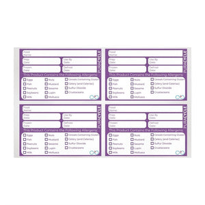 PuraCycle herbruikbare allergeenlabels (20 stuks)